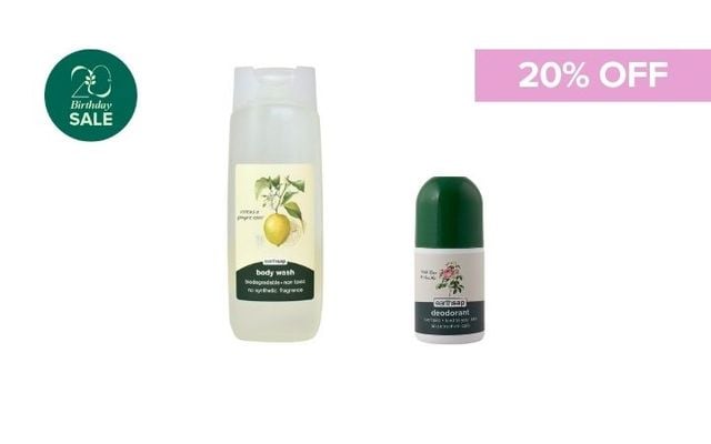 20% Off Earthsap Bodywash & Roll On Deoderant  Cover Image